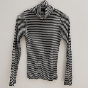 Striped Turtleneck